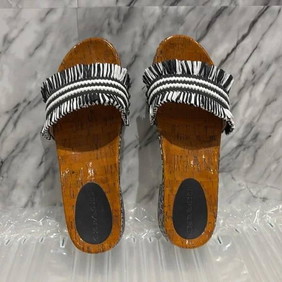 Coach Raffia Sandals - Picture 5 of 7